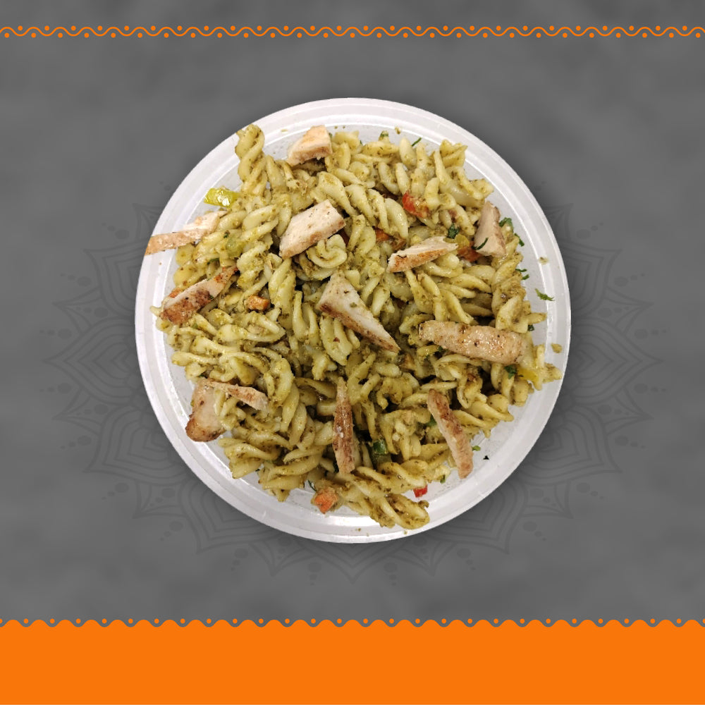 Basil Pesto Fusilli Chicken