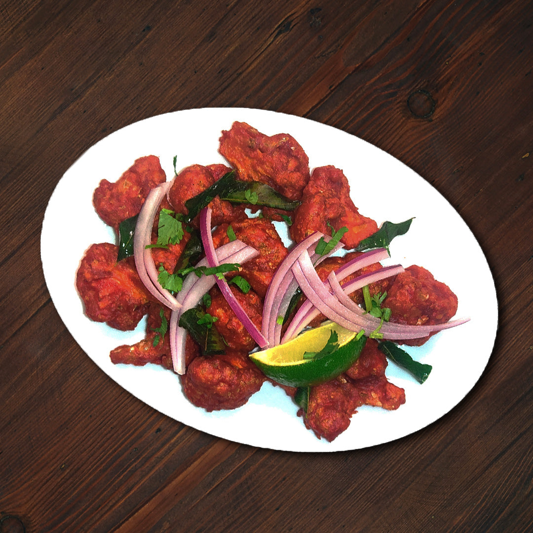 Order Indian Appetizers online, Order Appetizers online in Montreal, Order Appetizers for delivery in Montreal, Order Vegetarian Indian Appetizers online in Montreal, Order Gobi 65 online for delivery in Montreal,Order Gobi 65 for delivery in Montreal