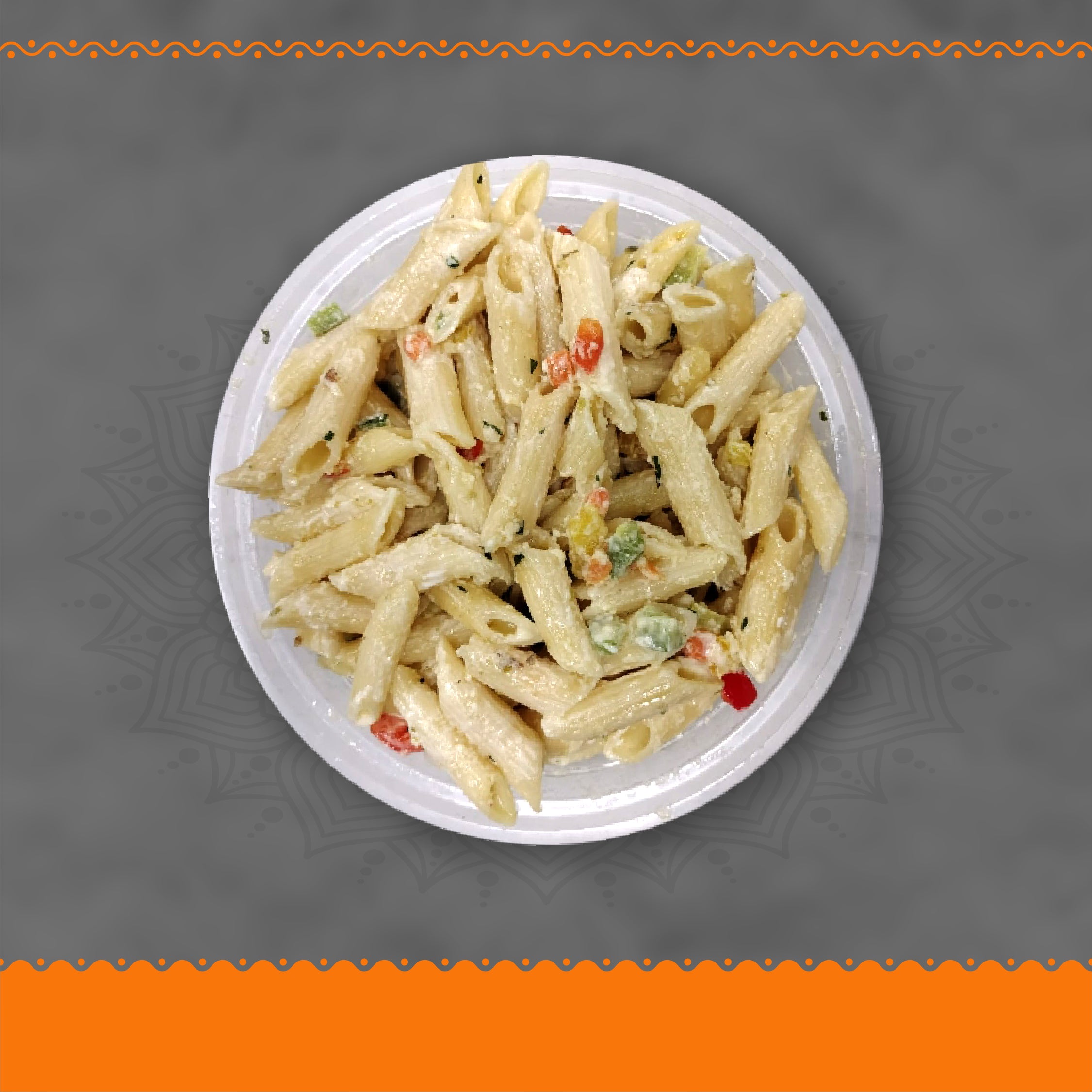 Penne Alfredo Veg