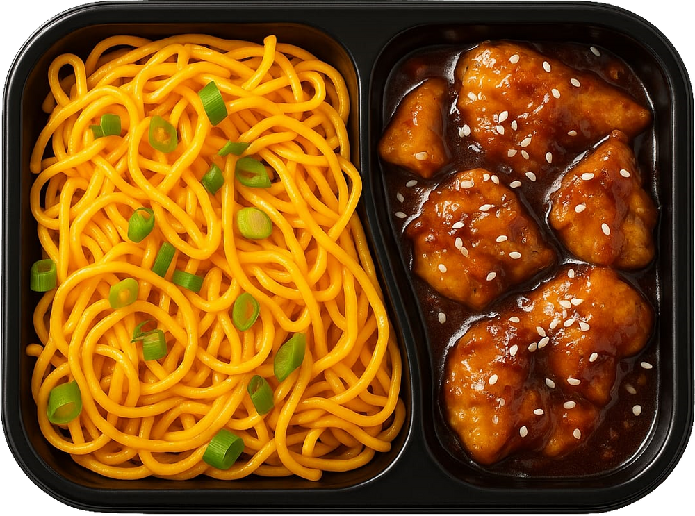 Teriyaki Chicken with Noodles